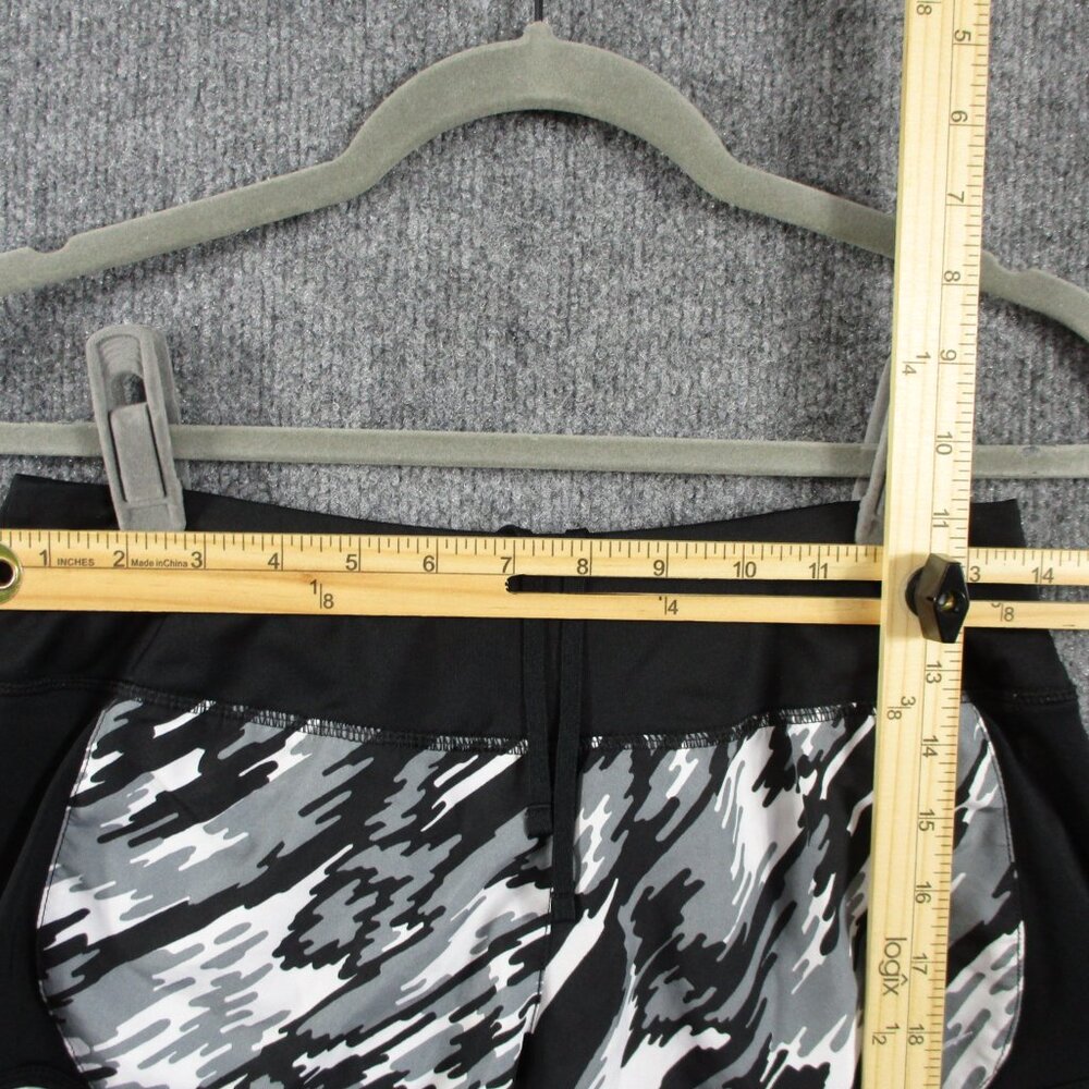 Nike Shorts Women S Black Dri Fit Geometric Athletic Run Lined Inside Pockets - Picture 8 of 12